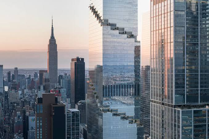 Midtown Manhattan skyline and office towers