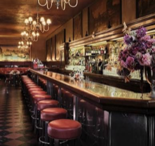The bar at Tosca Café SF